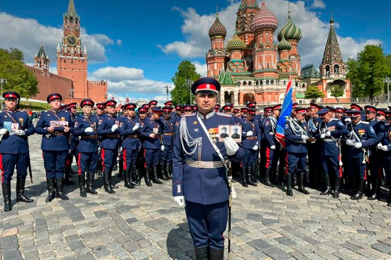 Донские казаки вновь примут участие в параде Победы на Красной площади