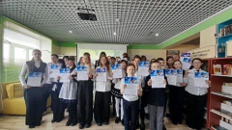 В Кабанской библиотеке подвели итоги районного этапа  «Живой классики»!