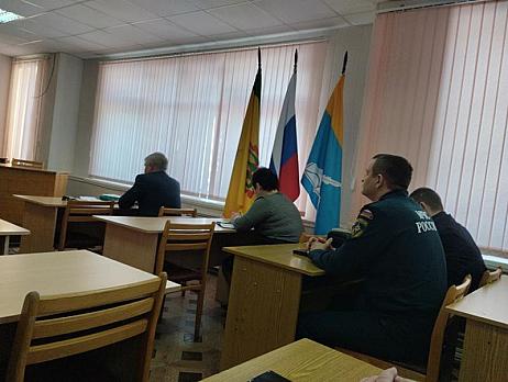 Белинского район принял участие в командно-штабных учениях