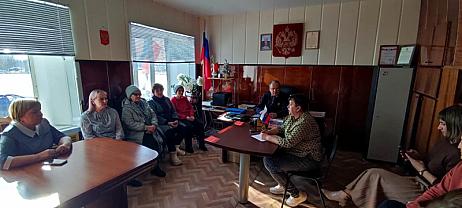 Состоялось заседание Совета общественности на территории Поимского сельсовета