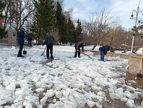 В Белинском районе проведена очередная санитарная пятница по благоустройству и санитарной очистке территорий населенных пунктов