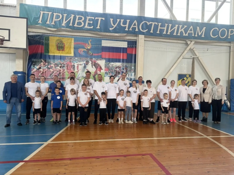 В городе Белинском прошёл районный фестиваль среди семей «Папа, мама, я – спортивная семья»