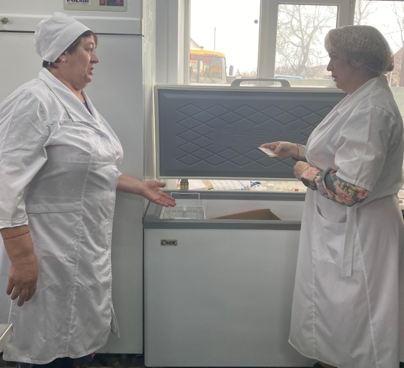 В Белинском районе состоялась проверка организации горячего питания в пришкольном лагере