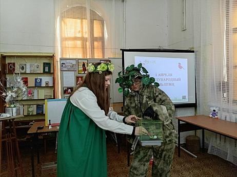 В детской библиотеке прошел экологический праздник, посвященный Международному дню птиц