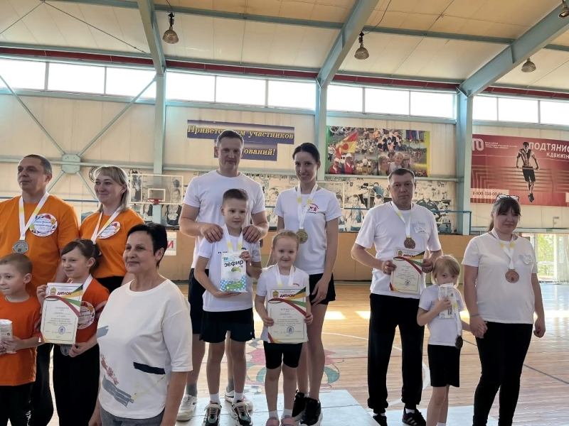 Семьи Белинского района приняли участие во втором этапе областного фестиваля «Папа, Мама, Я – спортивная Семья»