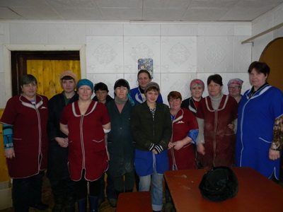 Коллектив животноводов А/Ф &laquo;Сергеевское&raquo;