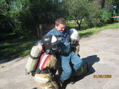 Учения спасателей