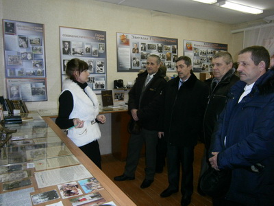 На экскурсии в музее