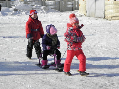 Юные участники праздника