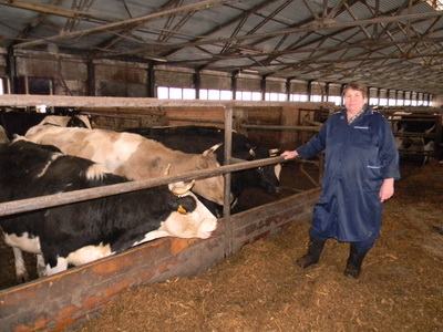 Оператор машинного доения А.А.Макеева &ndash;   ветеран животноводческой отрасли