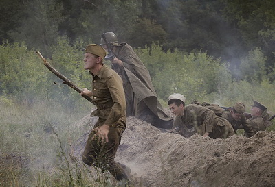 Бой был как настоящий