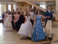 Участники композиции &laquo;Пушкинская сказка&raquo;