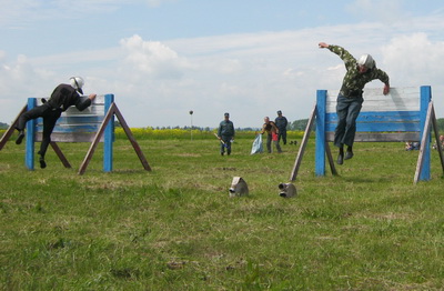 Преодоление полосы препятствий