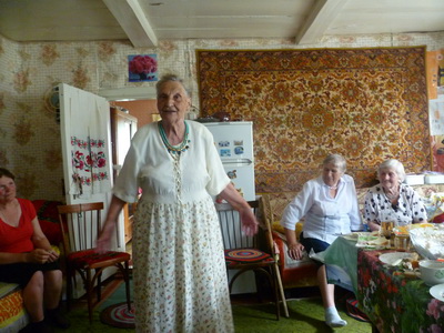 Песня от юбилярши