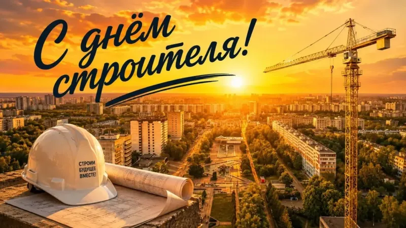 Наиль Магдеев поздравляет с Днём строителя