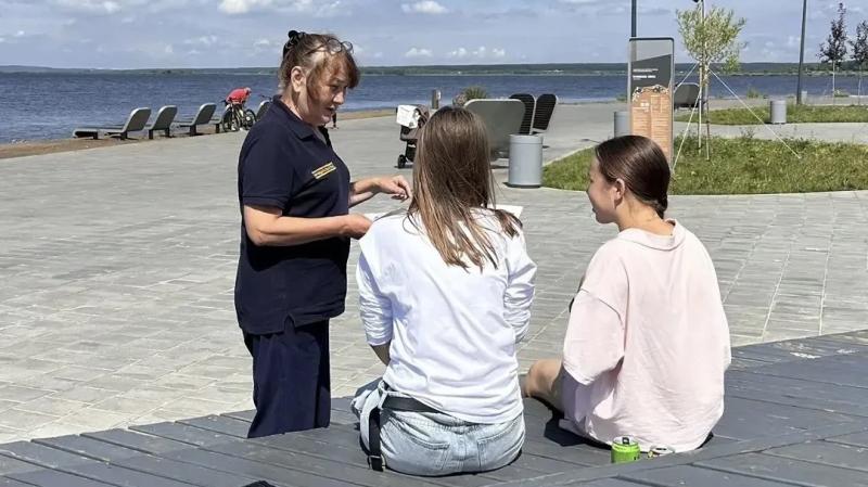 Администрация Центрального района проводит профилактические рейды на городских водоёмах