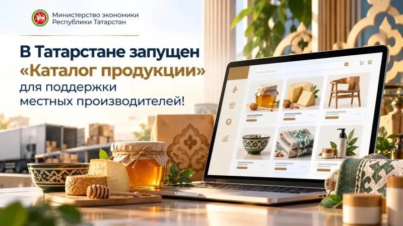В Татарстане запущен «Каталог продукции» для поддержки местных производителей
