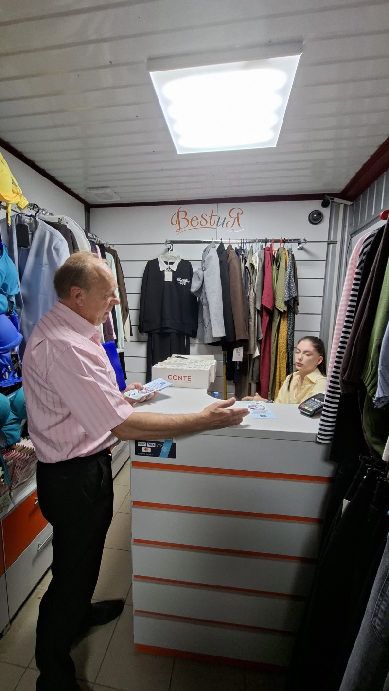 Состоялось выездное заседание Межведомственной комиссии Республики Крым по противодействию нелегальной занятости на территории города Симферополя на ООО «Русь» рынок Залесский.