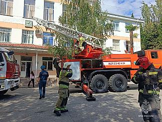 Пожарно-тактические учения по рангу 1-БИС