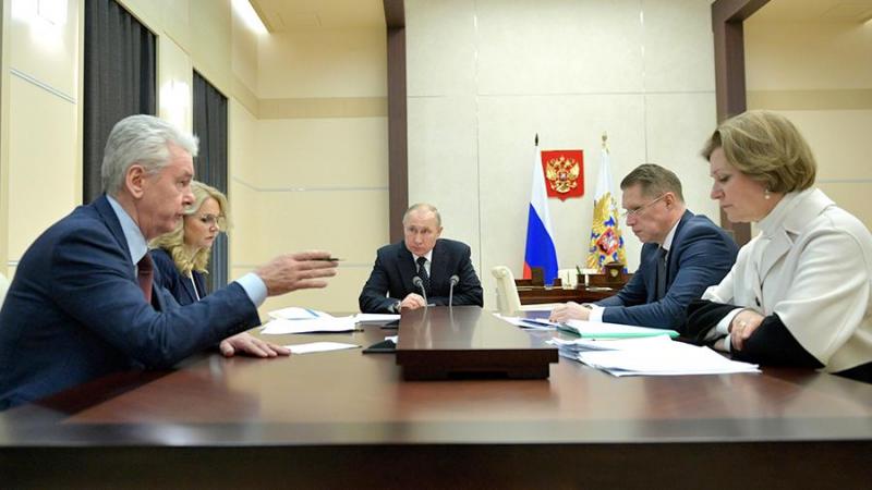 Собянин рассказал о высокой динамике заражения коронавирусом
