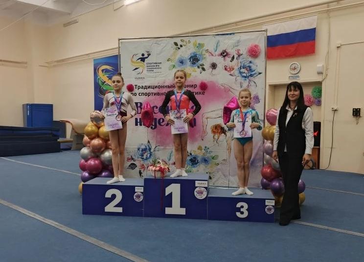 Успехи кузнецких гимнасток