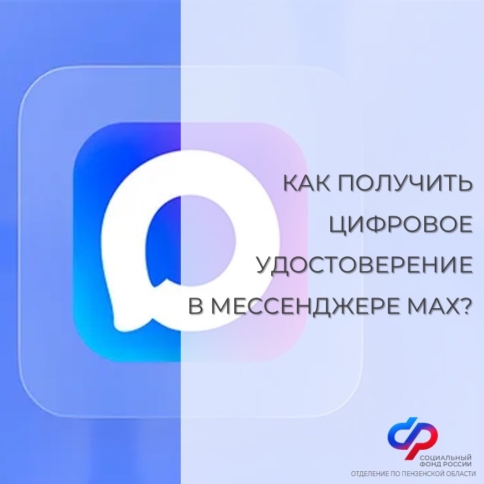 Многодетные семьи, пенсионеры и люди с инвалидностью в Пензенской области могут получить цифровое удостоверение в мессенджере МАХ