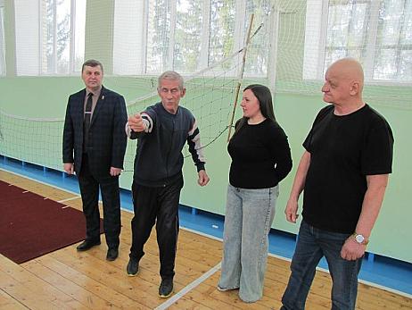Мастер-класс по городкам в школе села Анненково