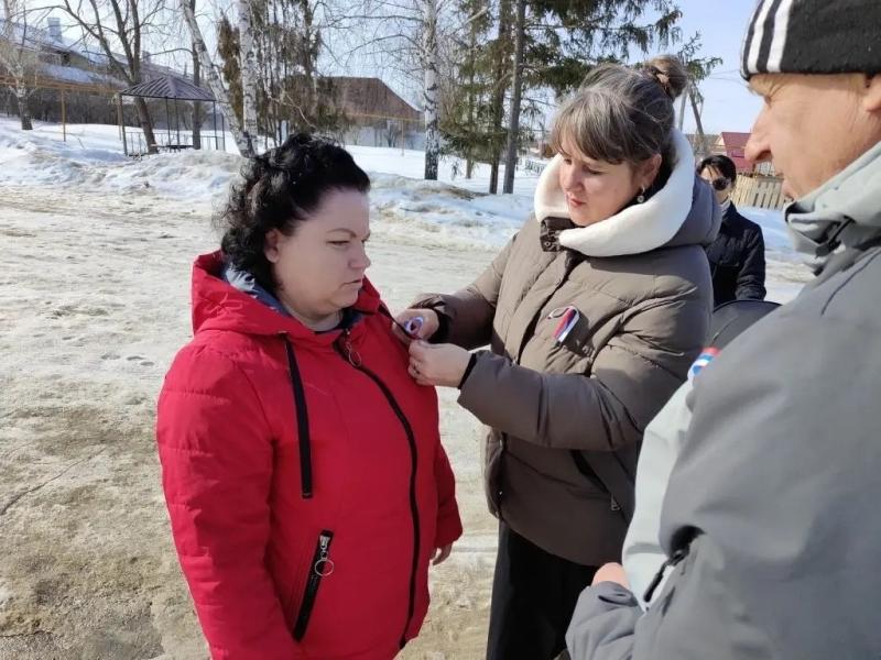 Акция «Лента триколор» от работников культуры