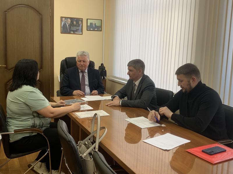 Советник губернатора провёл личный приём жителей Кузнецка