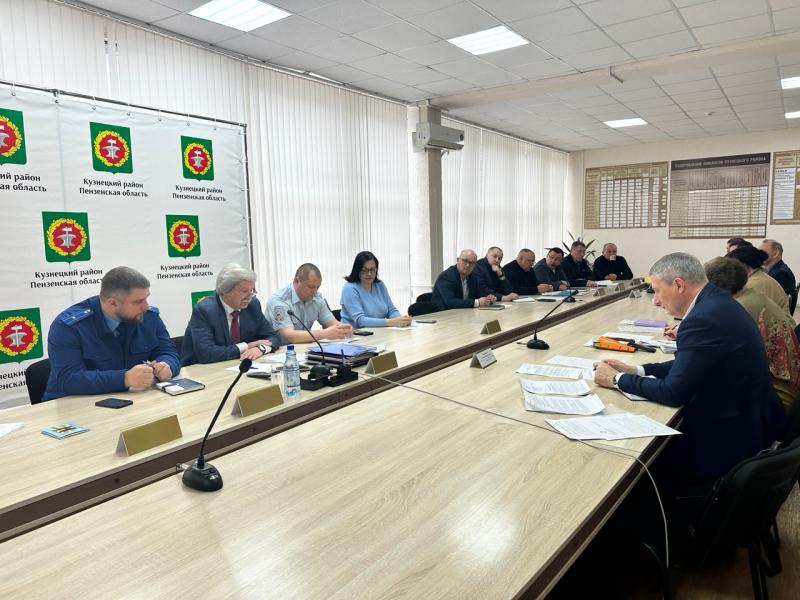 Проведено первое в 2026 году заседание антитеррористической  комиссии Кузнецкого района
