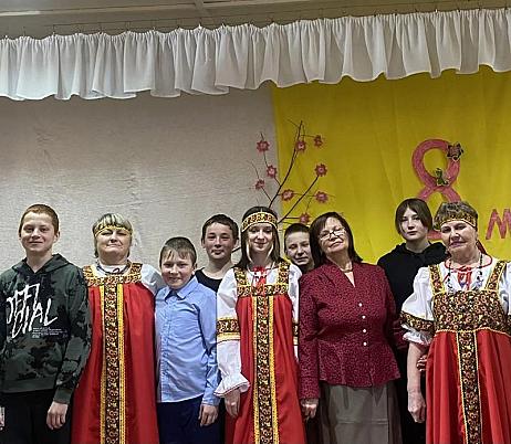 Международный женский день отметили в учреждениях культуры Кузнецкого района