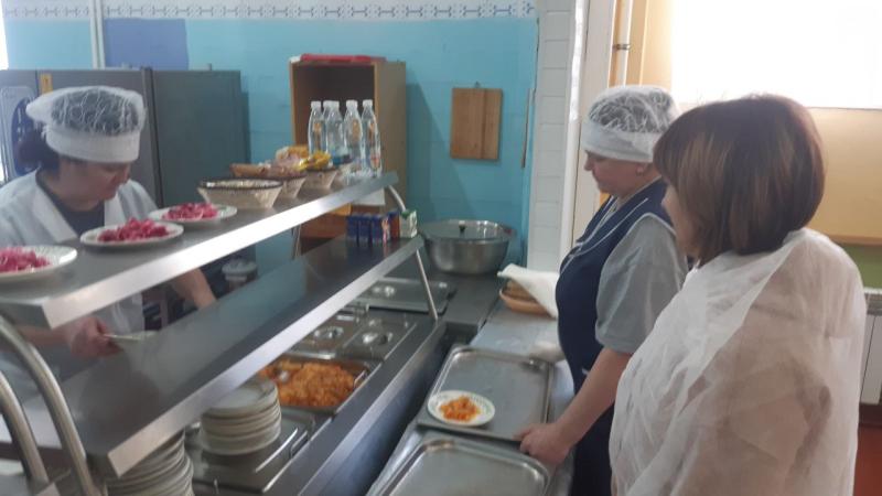 Родительский контроль за организацией горячего питания  в школах Кузнецкого района