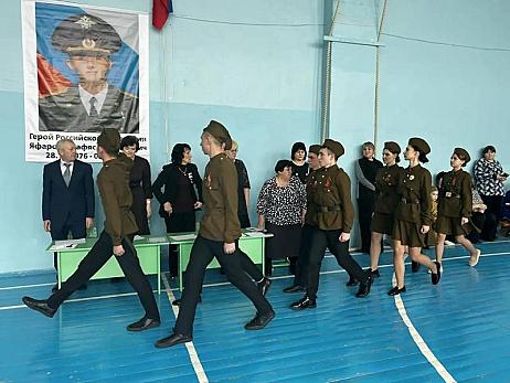 День памяти Героя России Джафяса Яфарова в МБОУ СОШ   с.Татарский Канадей