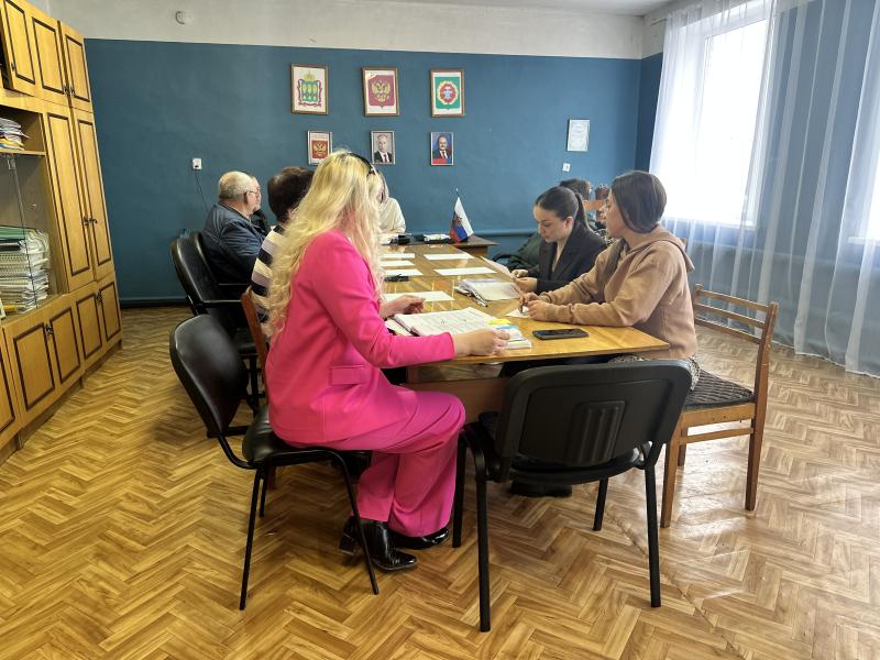 Заседание Совета общественности по профилактике правонарушений Чибирлейского сельсовета