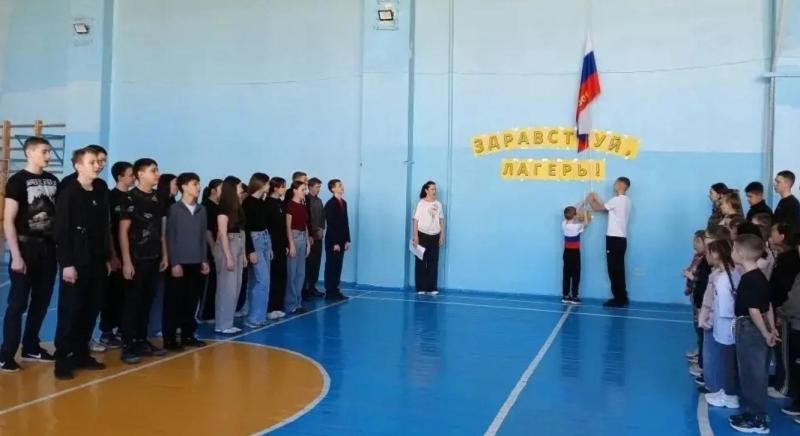 В школах Кузнецкого района начали работу лагеря  с дневным пребыванием детей