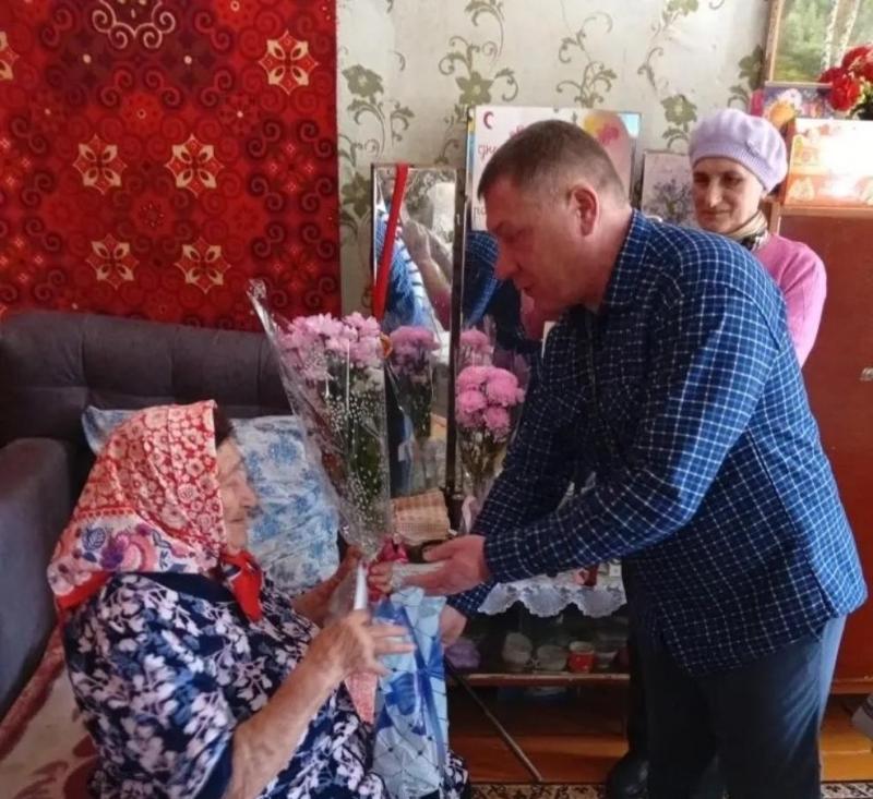 95-летний юбилей ветерана Великой Отечественной войны