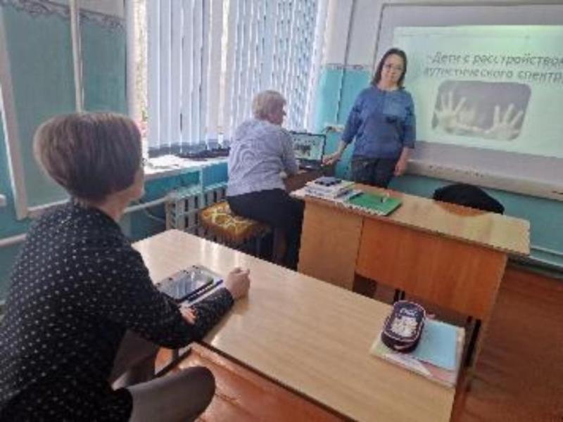Встреча педагогов школы с. Большой Труев с врачом-психиатром