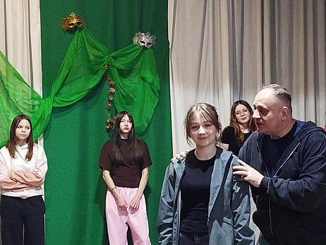 В Махалинском Доме Культуры учились актерскому мастерству