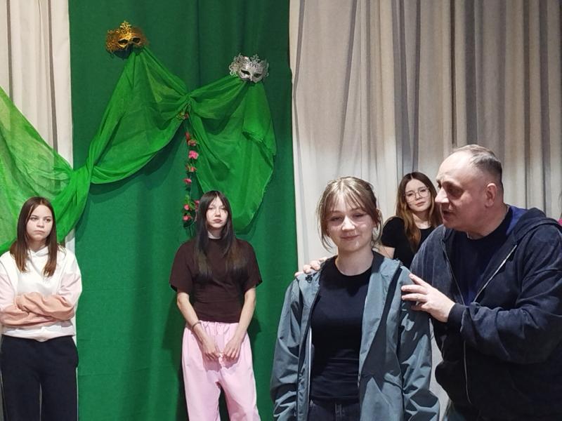 В Махалинском Доме Культуры учились актерскому мастерству