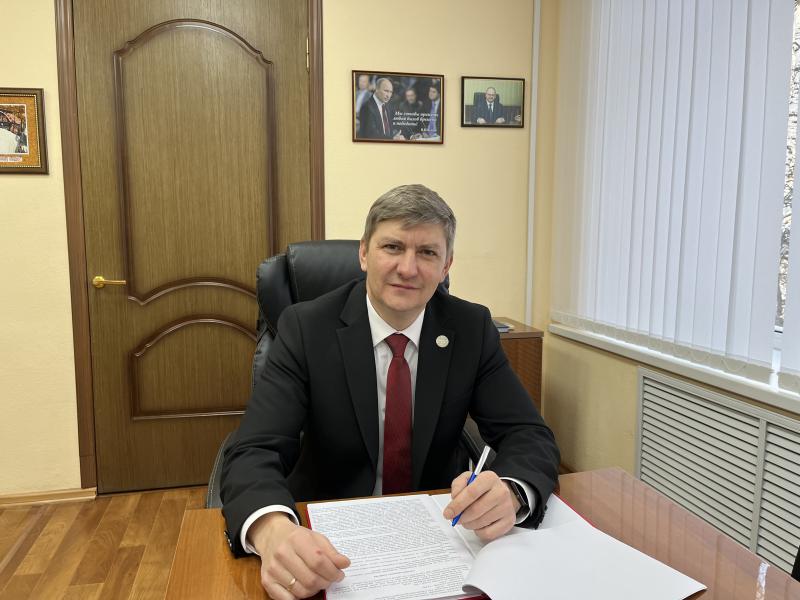 Поздравление главы города Виктора Агафонова с Днем пожарной охраны