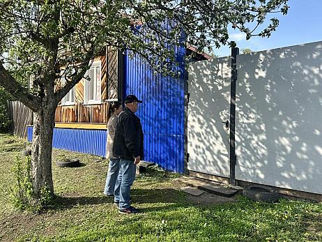Посещение семей, проживающих на территории Никольского сельсовета и состоящих на разных видах профилактического учёта