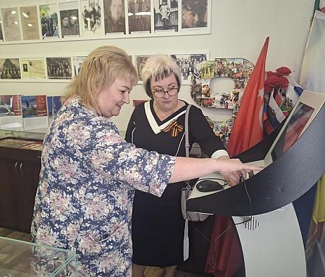 Выезд в Махалинскую сельскую библиотеку