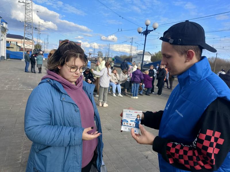 Георгиевская ленточка от Волонтеров Победы