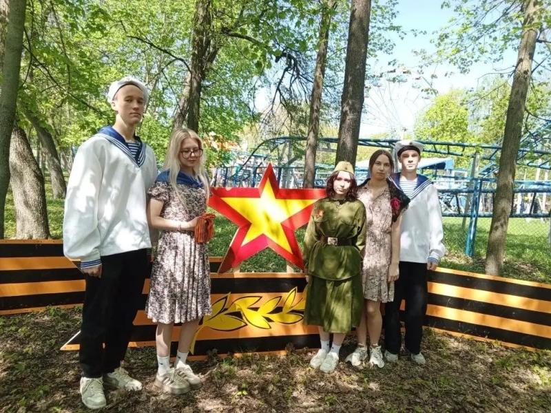 Праздник Победы продолжился в городском парке Кузнецка