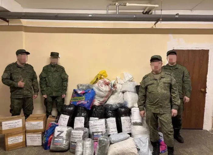 Бойцы передают спасибо нашим волонтерам