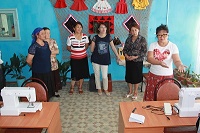 В оборудованном кабинете труда