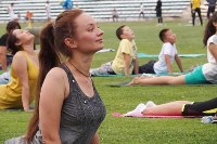 День йоги в Оше