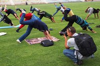 День йоги в Оше