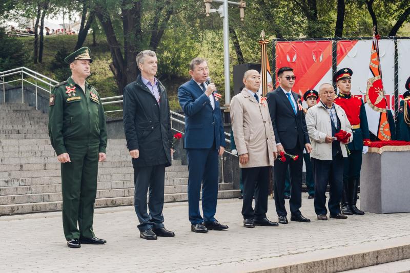 В Бурятии состоялся митинг в честь Дня Победы над милитаристской Японией и окончания Второй мировой войны