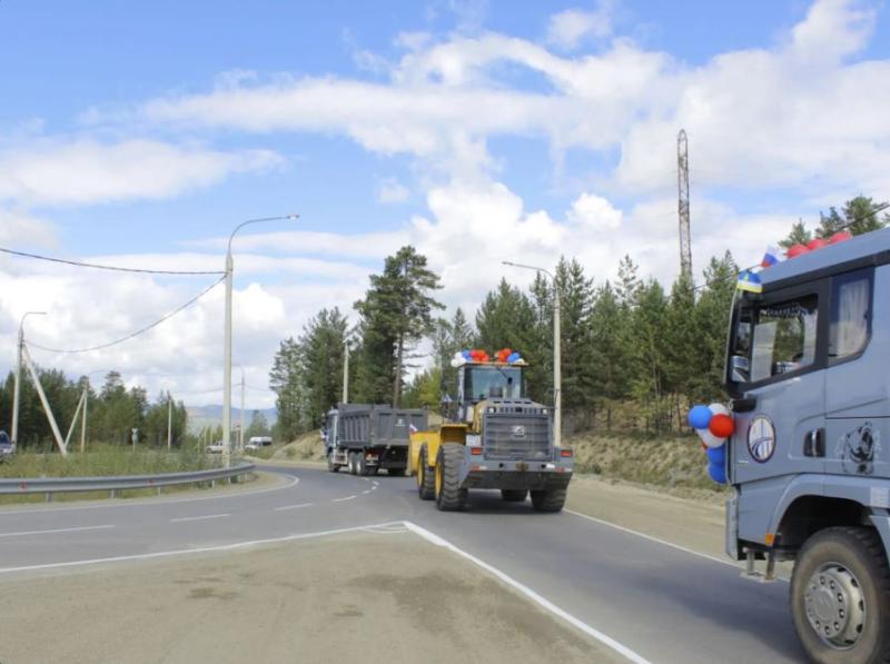 В Таксимо открыт участок региональной автодороги после капитального ремонта